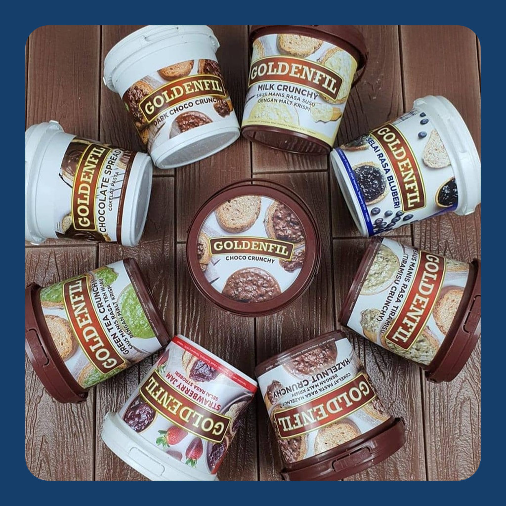 

GOLDENFIL selai MURAH PREMIUM 1KG Crispy Renyah Gurih Enak