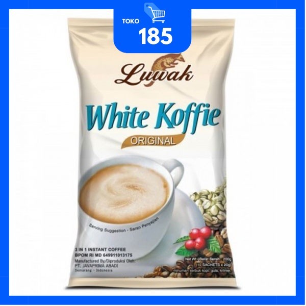

Luwak White Coffee Sachet 10x20 gr