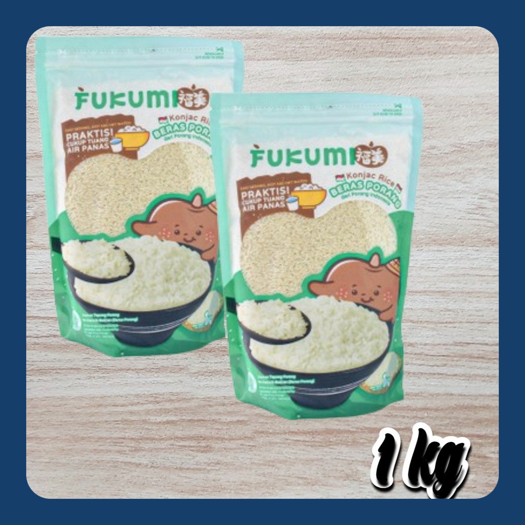 

Beras Porang Fukumi Pouch 1 Kg