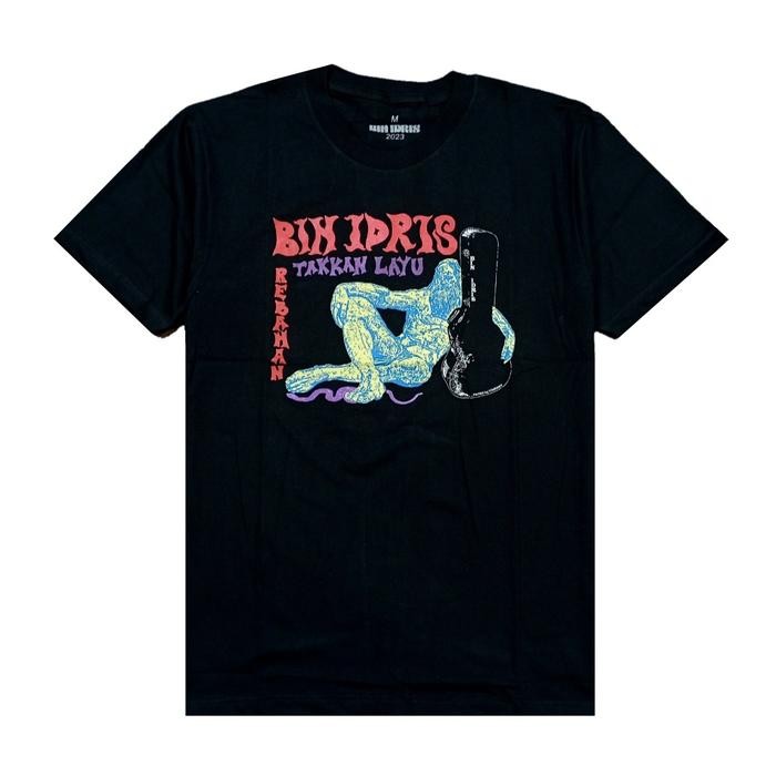 (COD) Tshirt BIN IDRIS - TAKKAN LAYU - M