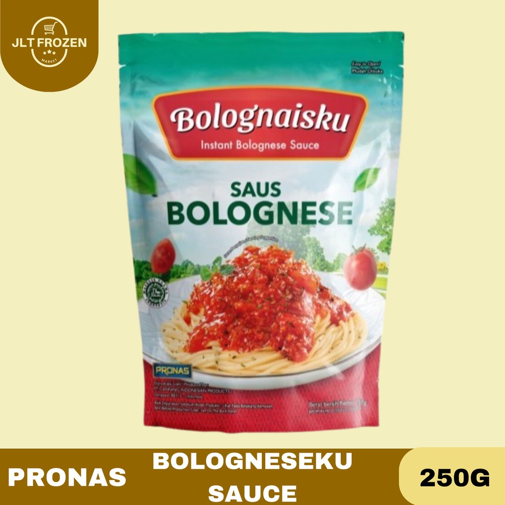 

Pronas Bologneseku Sauce 250g / Sauce Bolognese / Saus Bolognais
