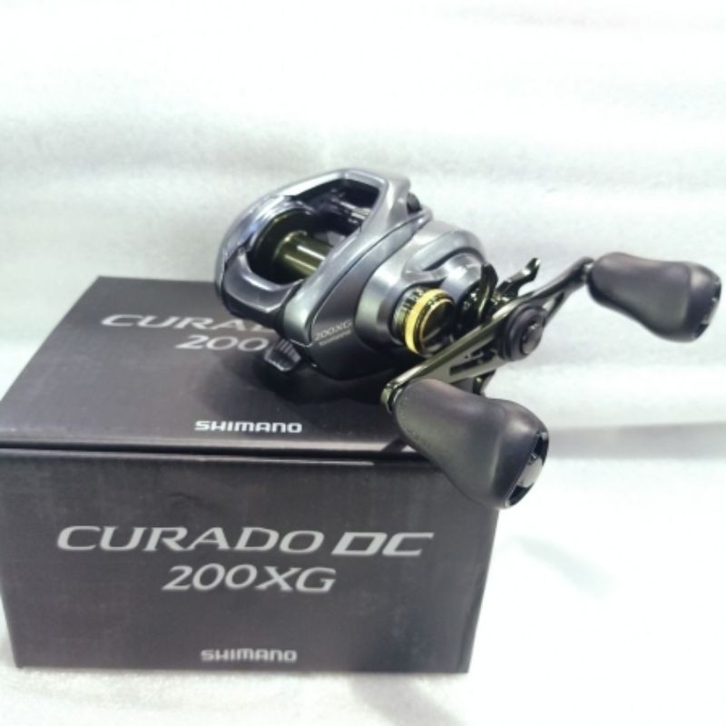 REEL BAIT CASTING SHIMANO CURADO DC 200XG Right Handle Garansi Resmi TERMURAH