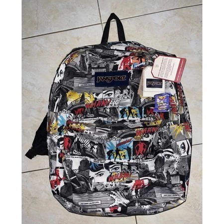 Jansport Tas Ransel Motif Kartun Tas Backpack Terbaru Jansport Original Tas Kekinian 2025 Tas Jnspor