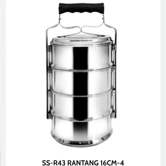 rantang susun stainless 16cm susun 4