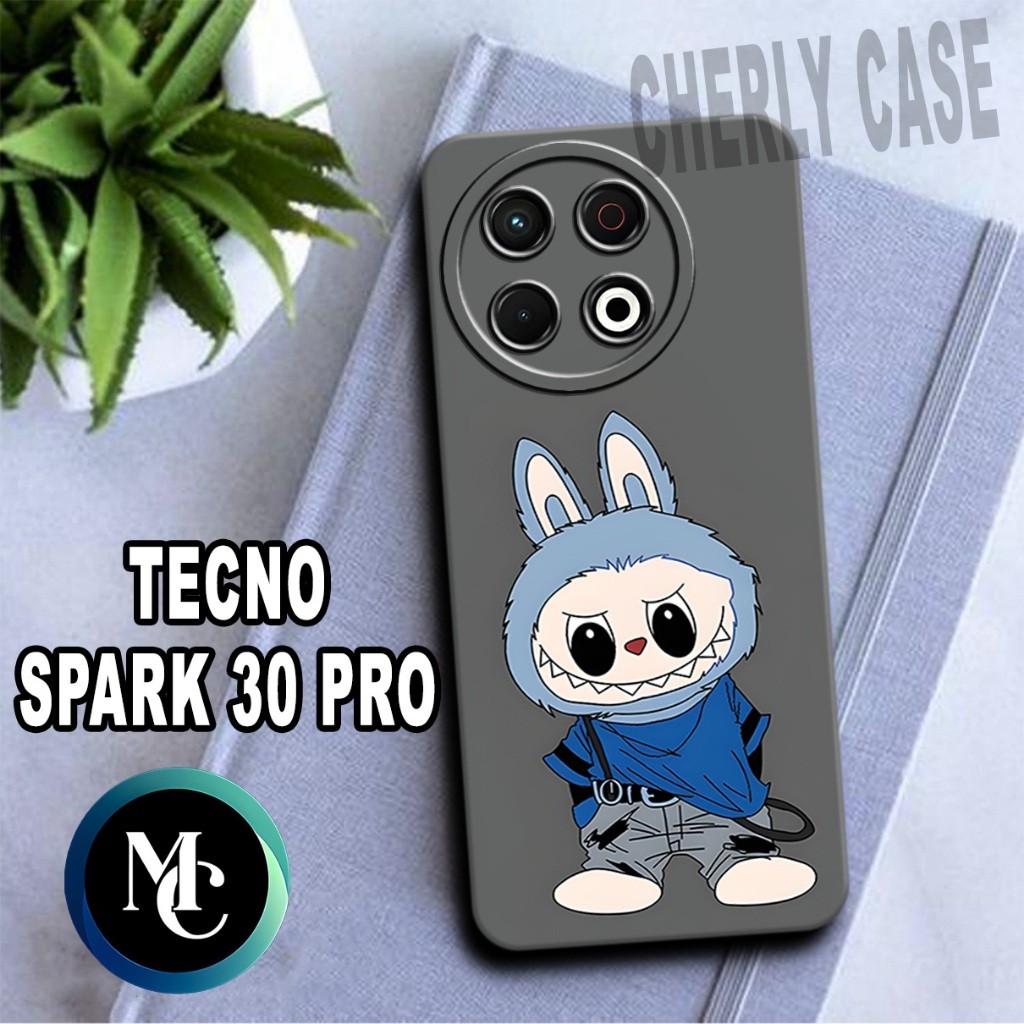 CC41/ Softcase karet lentur untuk TECNO SPARK 30 PRO/Motif LUCU/case TECNO SPARK 30 PRO/kesing TECNO