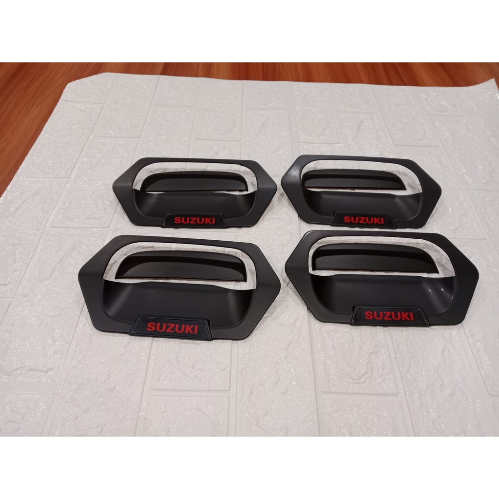 Paket Outer Handle Suzuki Wagon R 2015Up Hitam Dan Door Handle Wagon R Hitam / Mangkok Pintu Wagon R