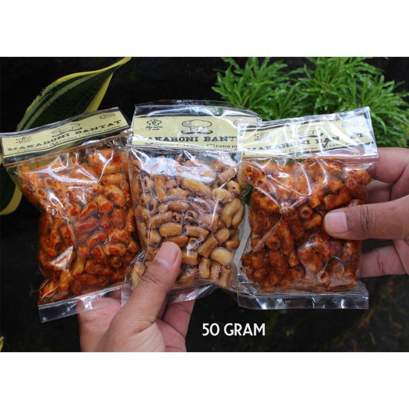 

Paket Bundling ISI 5 PCS Makroni Makaroni Bantet Bantat Pedas 50 GRAM Khas TASIKMALAYA