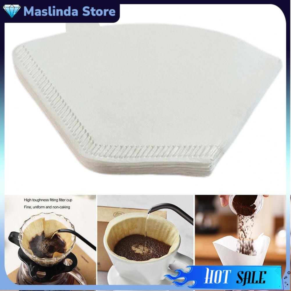 Kertas Penyaring Kopi Alat Penyaring  Kopi Filter Saringan Kopi Drip Cafe Paper Filter Coffee