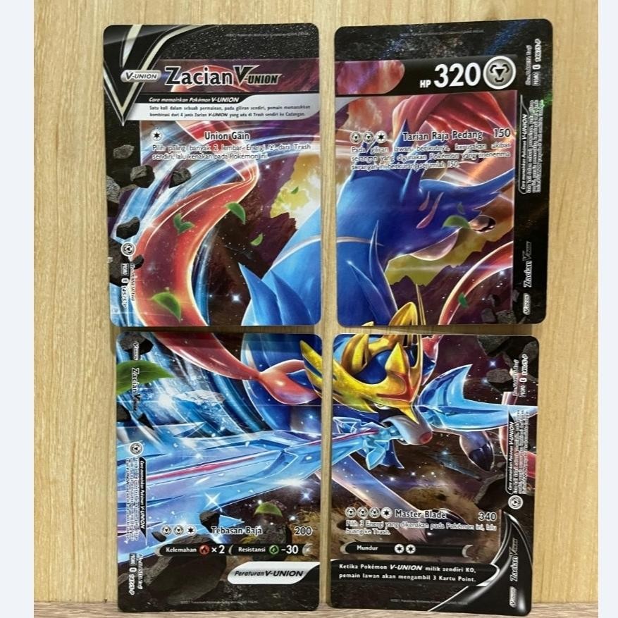 zacian v union promo TCG pokemon