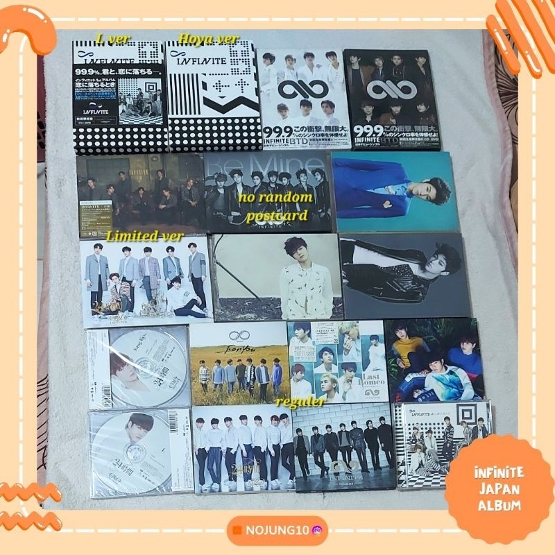 INFINITE JAPAN ALBUM (no photocard) CO