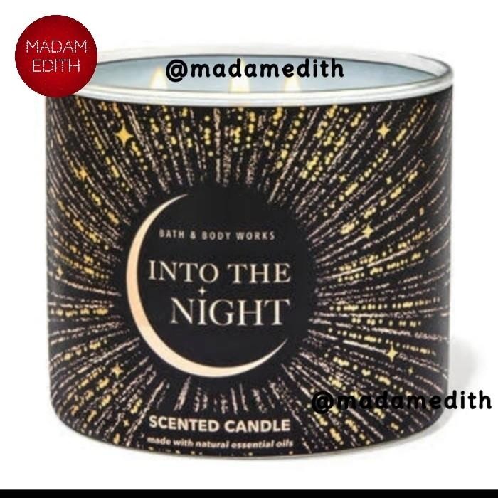 Into the Night BBW Bath and Body Works Lilin Aroma Terapi Candle