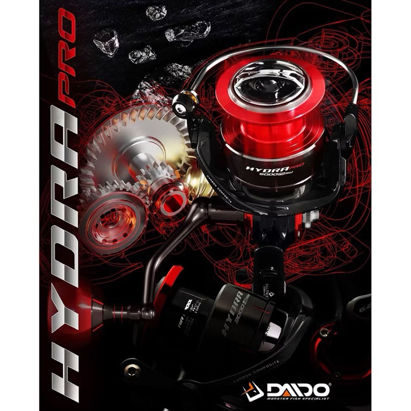NEW  REEL SPINNING DAIDO HYDRA PRO 1000 - 5000 HSSW