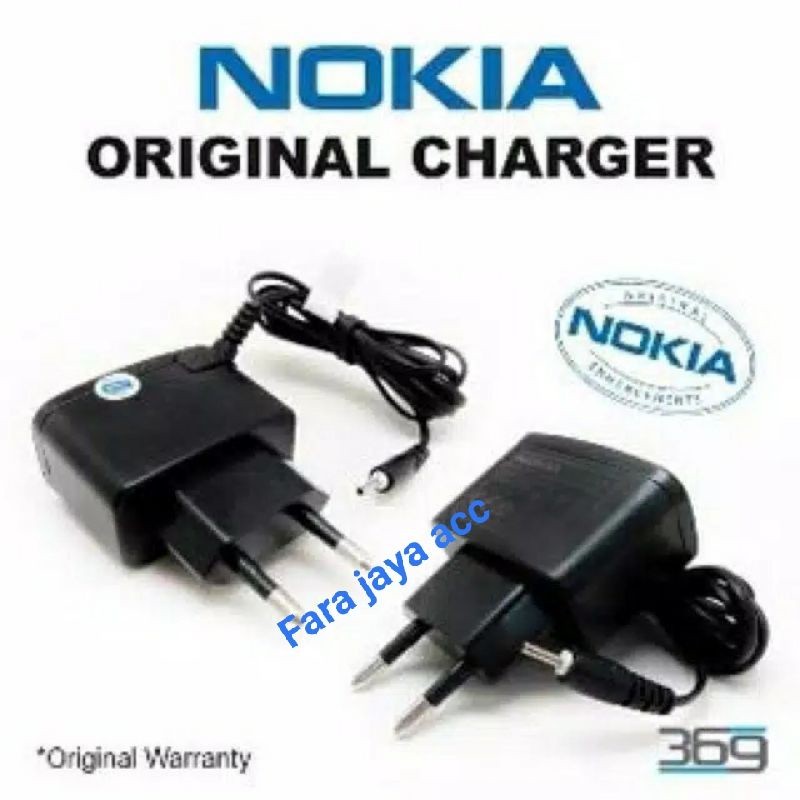 Charger/Casan Original Nokia 6101 Batok Besar N95/N70/N72/N73/E71/E72/E63/E66/E52 Bahan Bagus