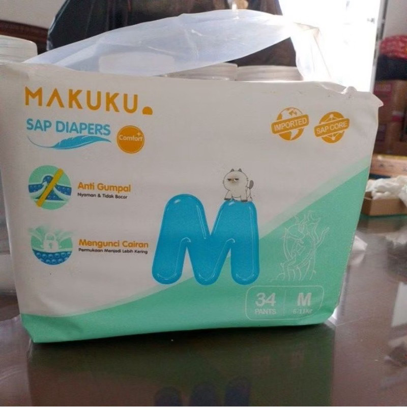 Makuku SAP Diapers M34