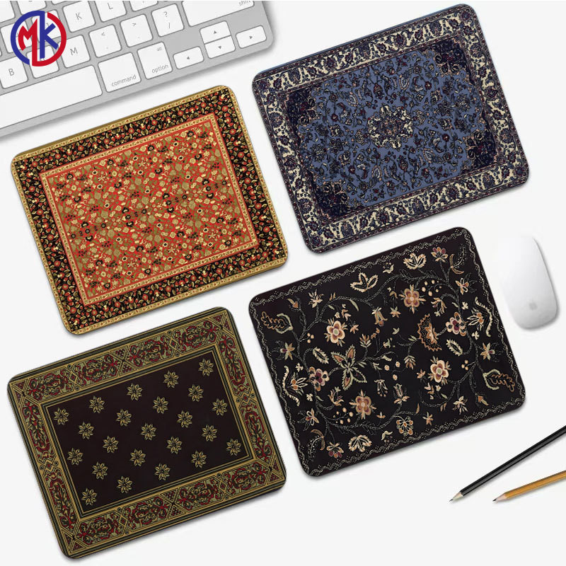 Mousepad Gaming Pad Mousepad Deskmat Keyboard pad Besar Kecil Mousepad Anti Slip Kawung Traditional 