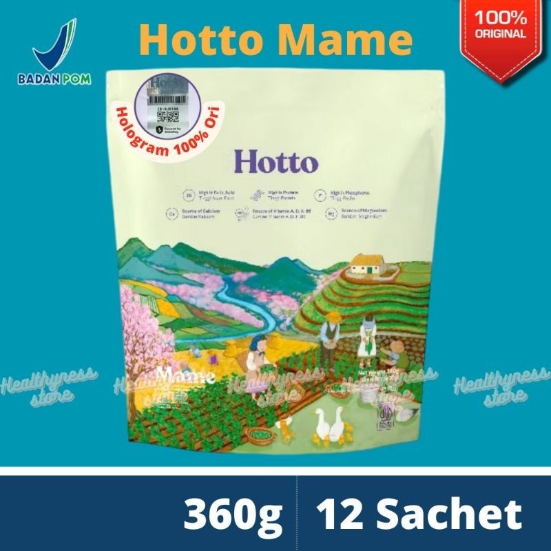 

Hotto Mame Protein Multigrain with EDAMAME 1 Pouch