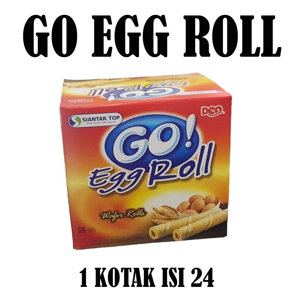

GO EGG ROLL KOTAK ISI 24