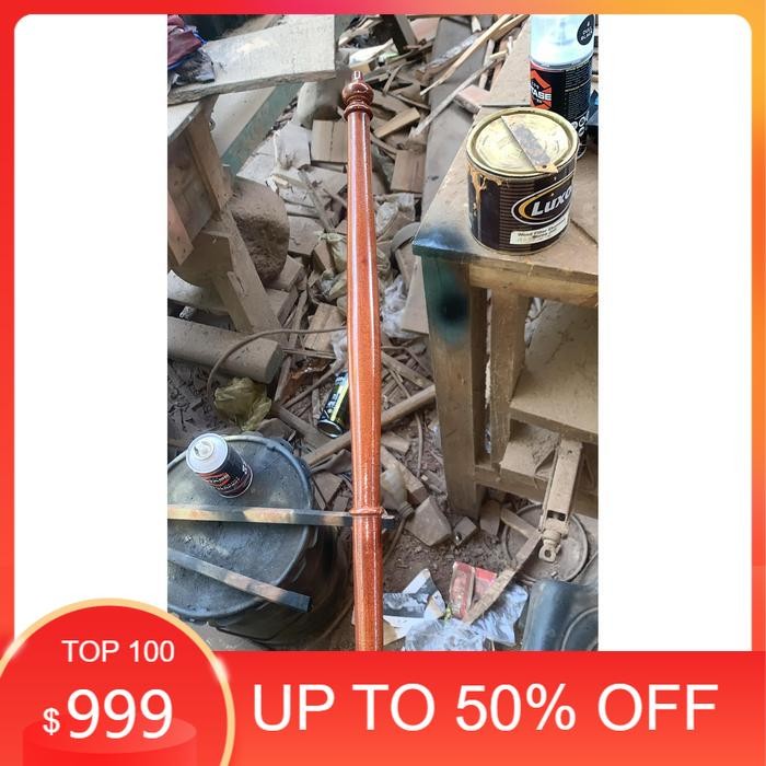 jagrak tombak dari kayu mahoni termurah panjang 60 cm bk Keris sengkelat majapahit mataram kartosuro