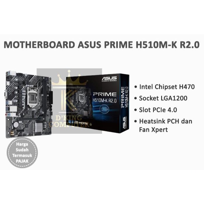 Motherboard Asus Prime H510M-K R2.0