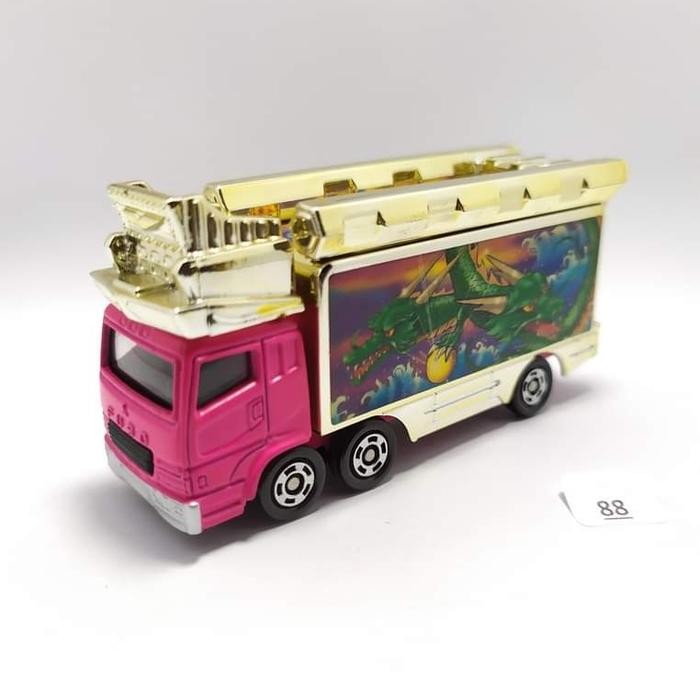 Tomica Mitsubishi Truck Fuso Dekotora Pink Ex Gif Set Diecast Loose Miniatur