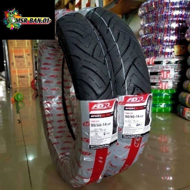 BAN TUBLES METIK UK 80/80 90/80 100/80 RING 14 VARIO MIO BEAT FINO LEXI GENIO (SECOND RANDOM)