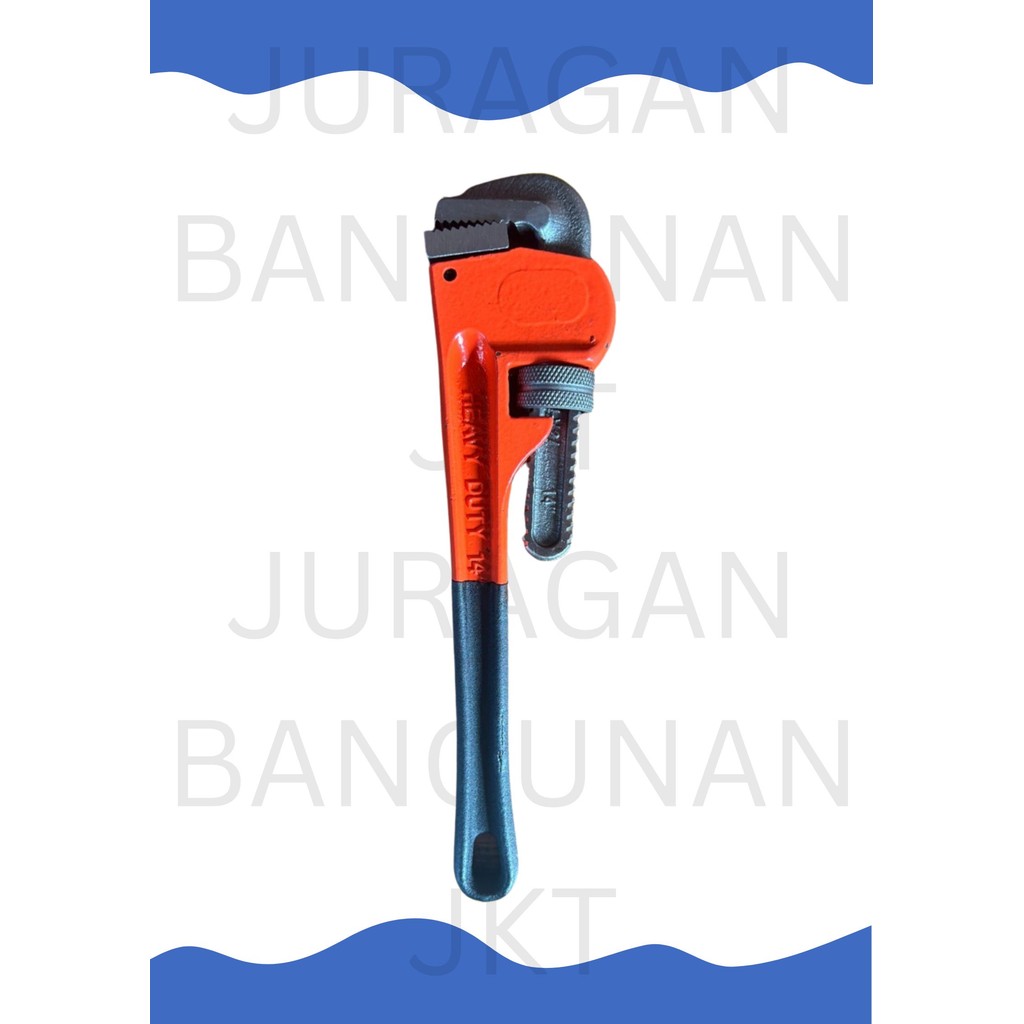 KUNCI PIPA HEAVY DUTY 14 INCH / KUNCI PIPA LEDENG HEAVY DUTY MURAH