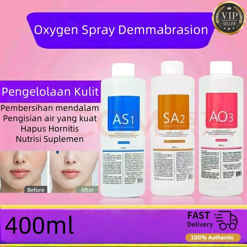 【COD ORI】Cairan Hydra Serum Hydra Peel Solution AS1 AO3 SA2 Facial Aqua Peel Oxygen Spray Dermabrasi
