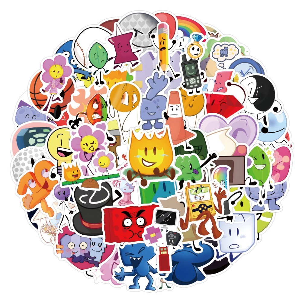 

50/110pcs Anime Game Battle for Dream Island Stickers Decor Luggage Laptop Phone Guitar Refrigerator Reward Sticker Kids Toys