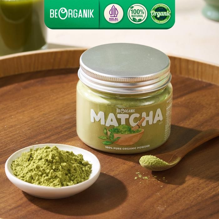 

Beorganik Pure Matcha Powder / Bubuk Matcha Organik Murni Uji Matcha Jepang - 60gr