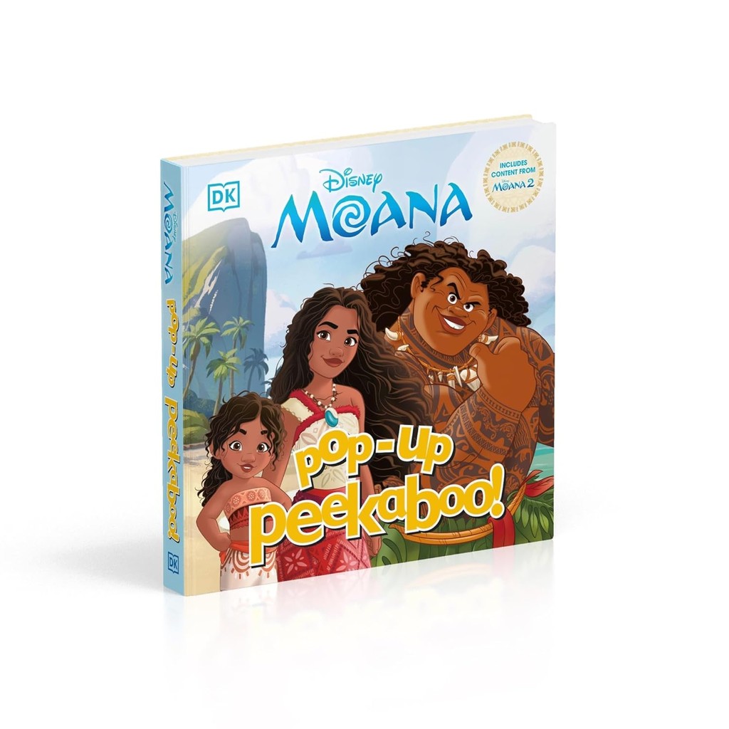 Pop-Up Peekaboo Disney Moana Board book (HC) by DK