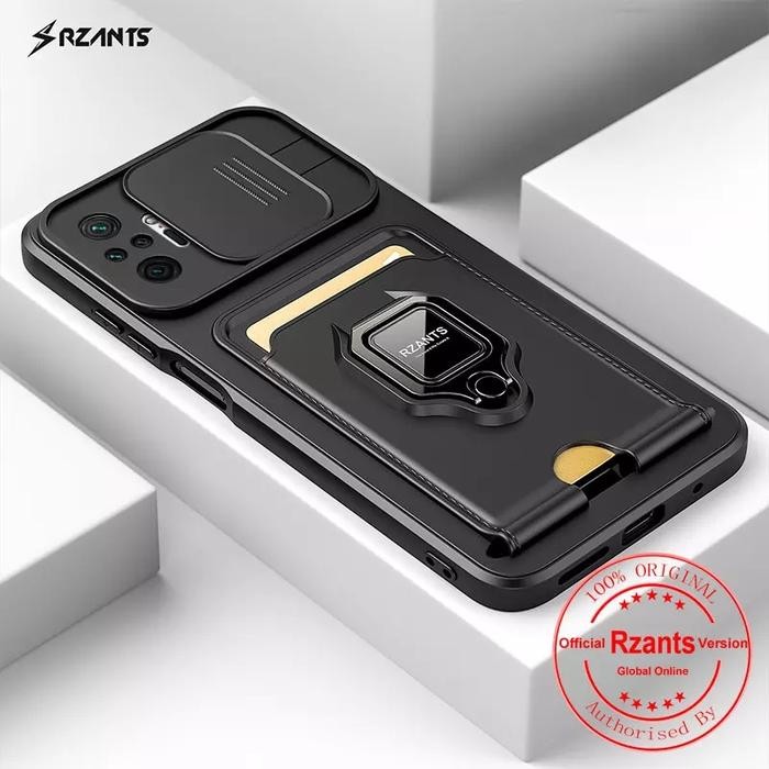 Redmi Note 10 4G / 10S / 10 Pro Rzants Rzants Bison Softcase Sliding Camera Cover Case