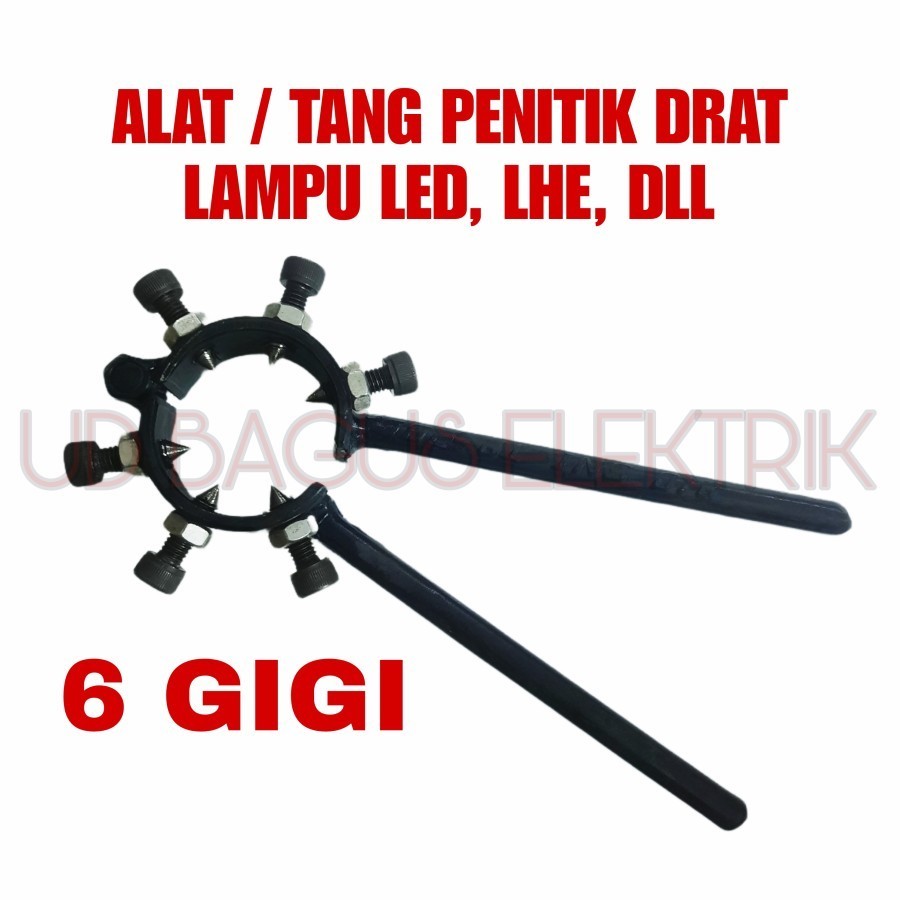 ALAT PENITIK DRAT LAMPU - TANG PENITIK DRAT LAMPUCO