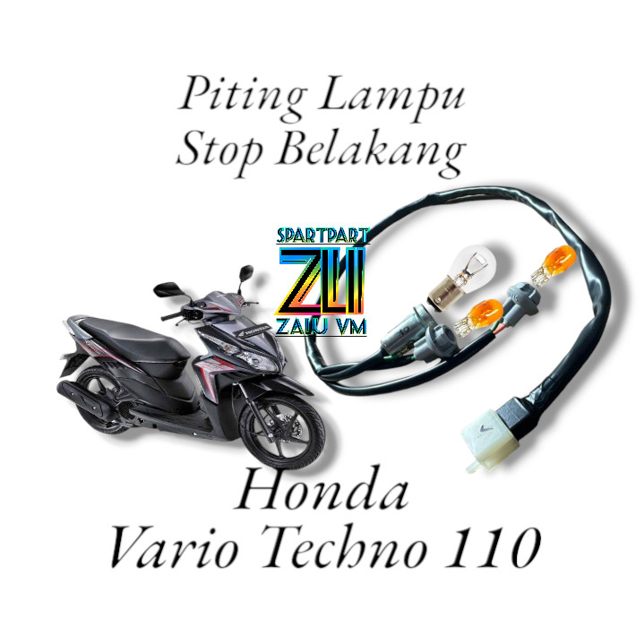 KABEL PITING LAMPU STOP BELAKANG HONDA VARIO TECHNO 110
