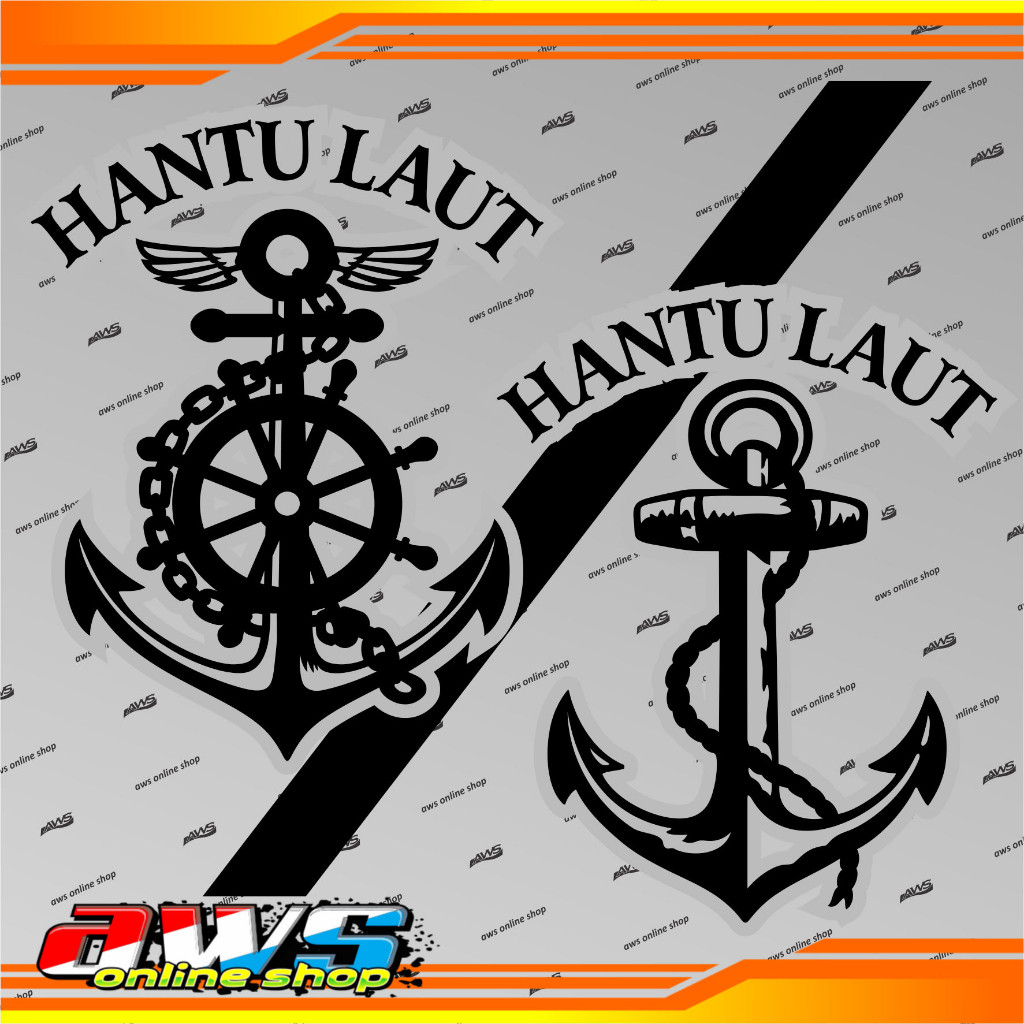 

Sticker Jangkar Hantu Laut Reflektif 2 Type