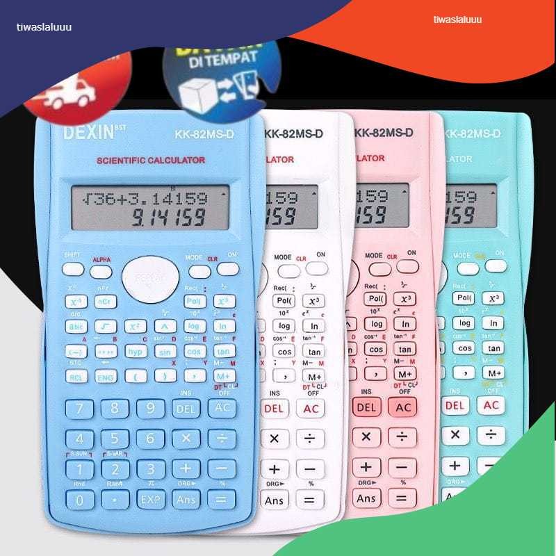 

KP200 - Kalkulator Color Function Scientific Kalkulator 24 Fungsu Kalkulasi Scientific Calculator Sekolah Hitungan Stationary