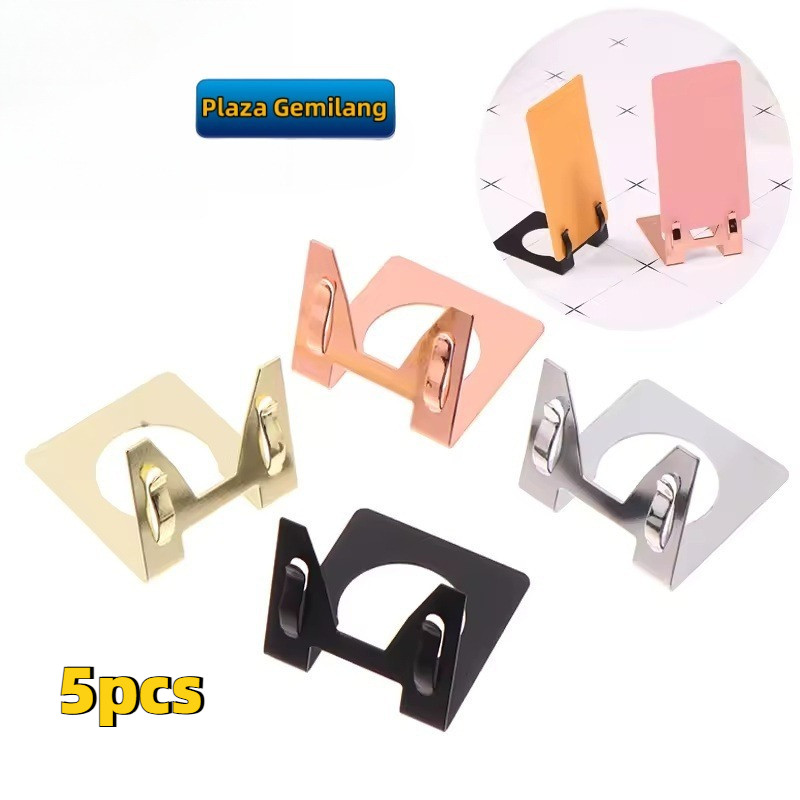 

5PCS Hanger Tatakan Holder Penjepit Label Harga Promo Penjepit Price Tag Bahan Logam Pop Stand Holder