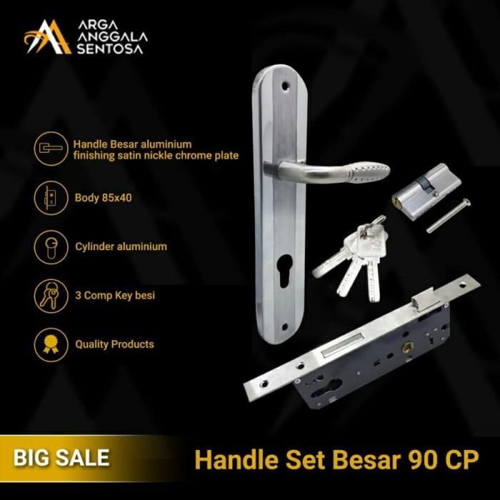 Gagang Pintu Set Besar / Handle Pintu Set Besar - 90 CP