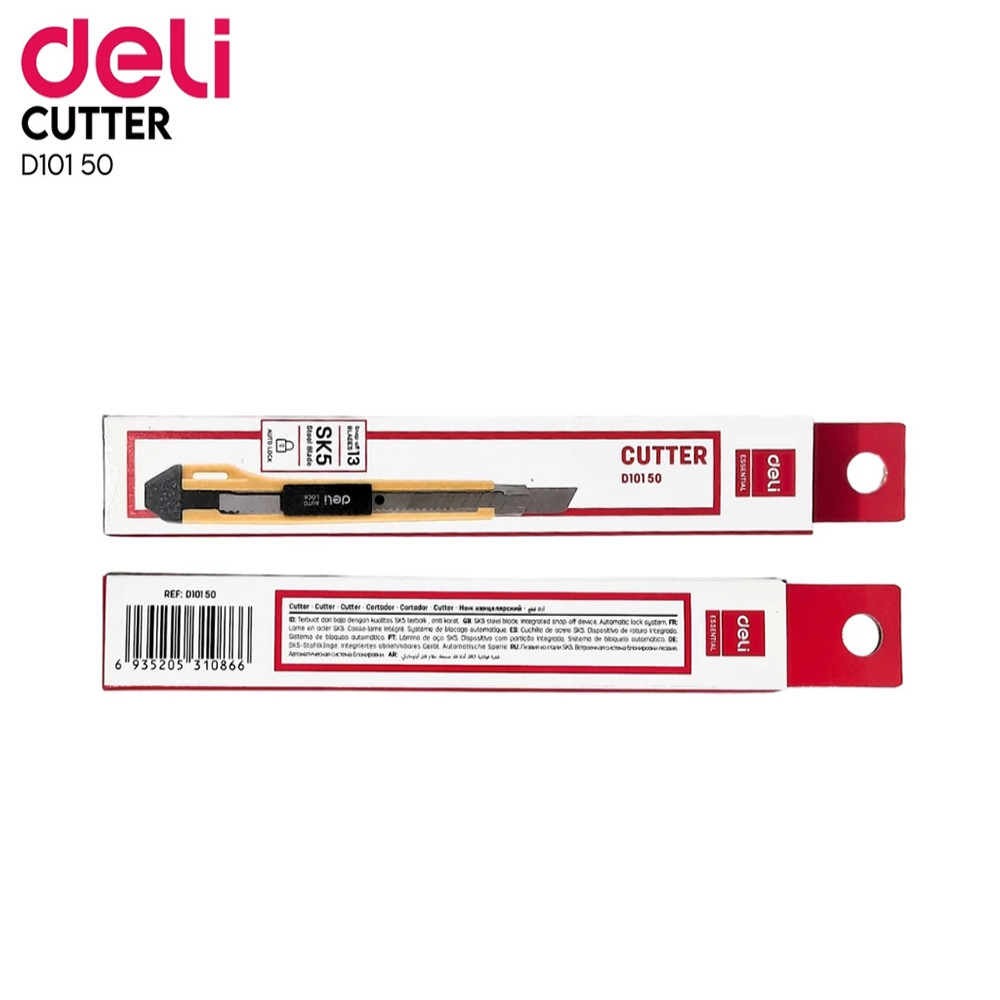 

Deli Mini Cutter D10150 Cutter Kecil