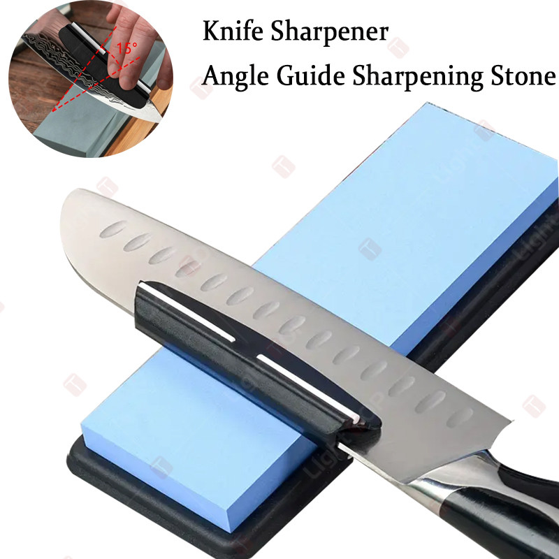 

Professional Sharpening Stone Angle Guide Fixed Knife Sharpener 15degrees Sharpener Knife Tools Ceramic Whetstone Accessories