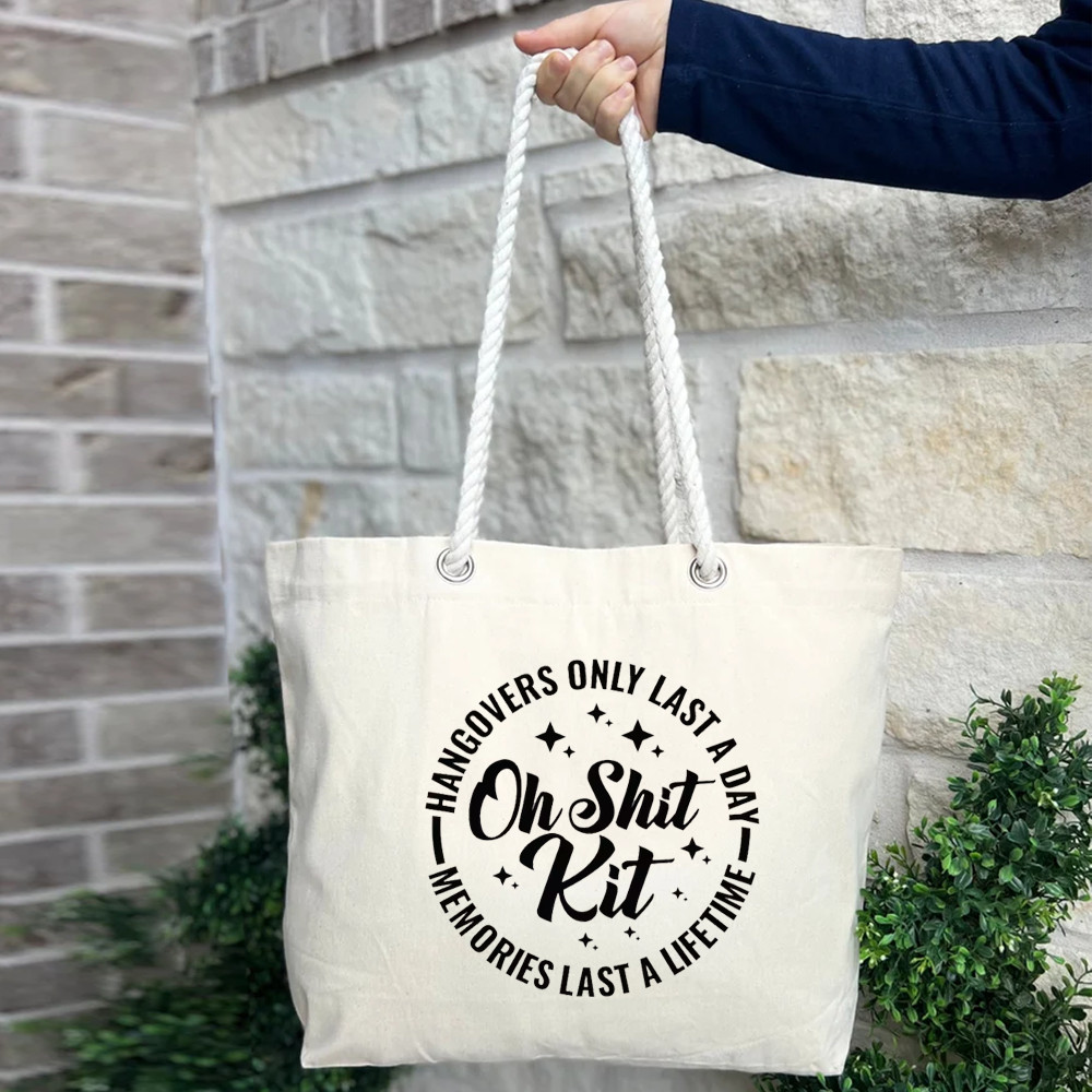 

Oh Shit Kit Bride Tote Bag Bridal Party Bag Bridal Shower Wedding Party Supplies Bridesmaid Bachelorette Party Bag Bride To Be