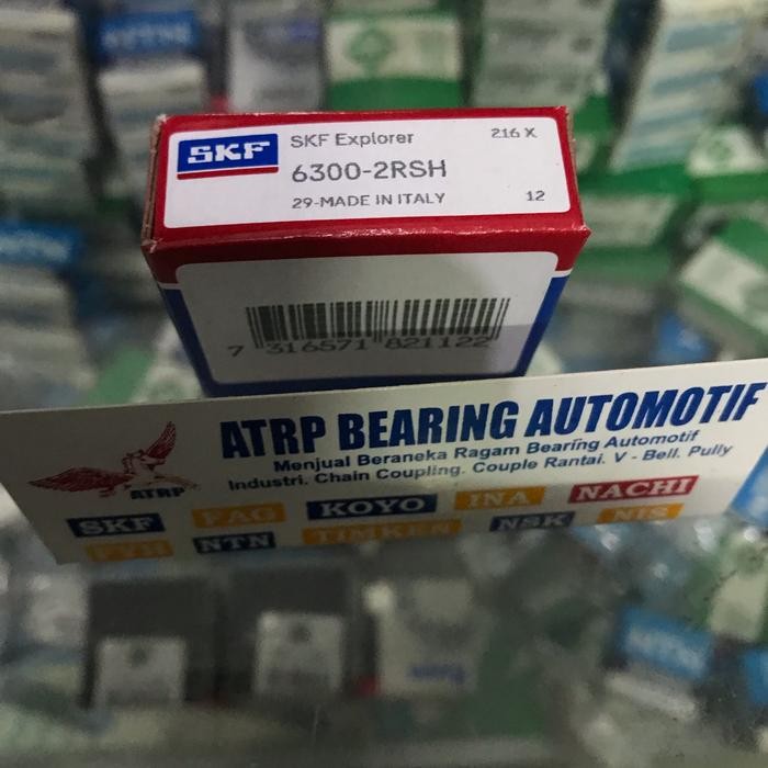 KENZZ BALL BEARING 6300 2RS C3 SKF ORIGINAL - 6300 2RS SKF