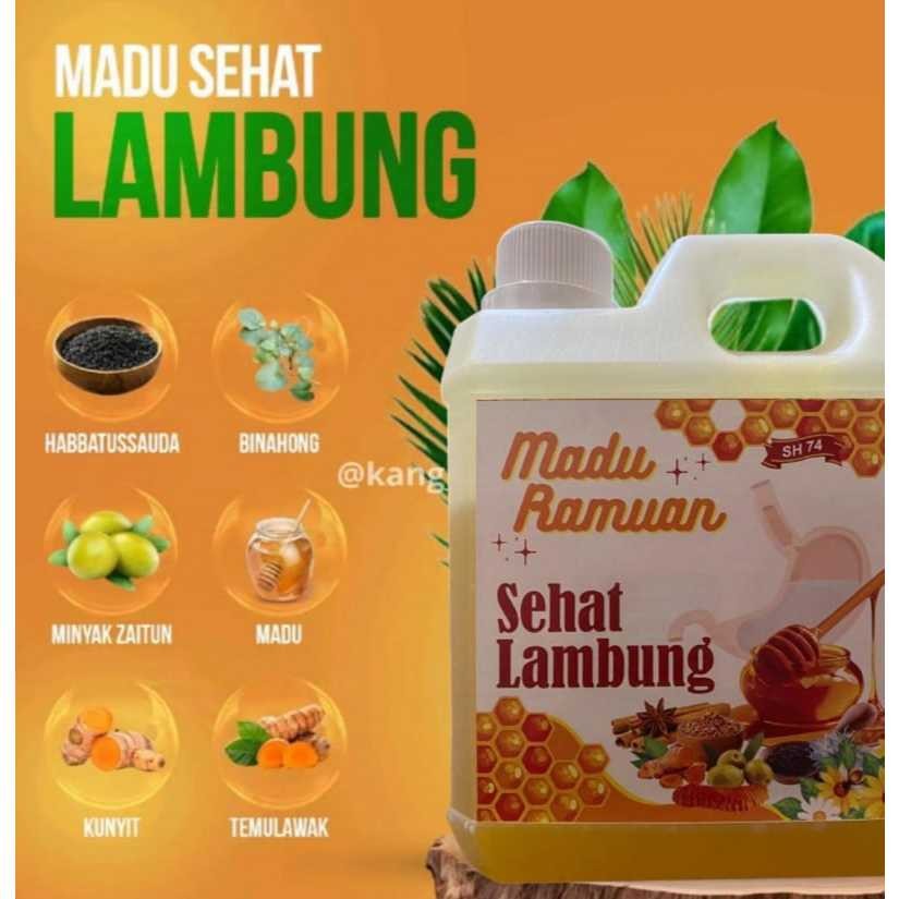 

Madu Lambung 1 Kg Herbal Asam Lambung Maag dan Gerd