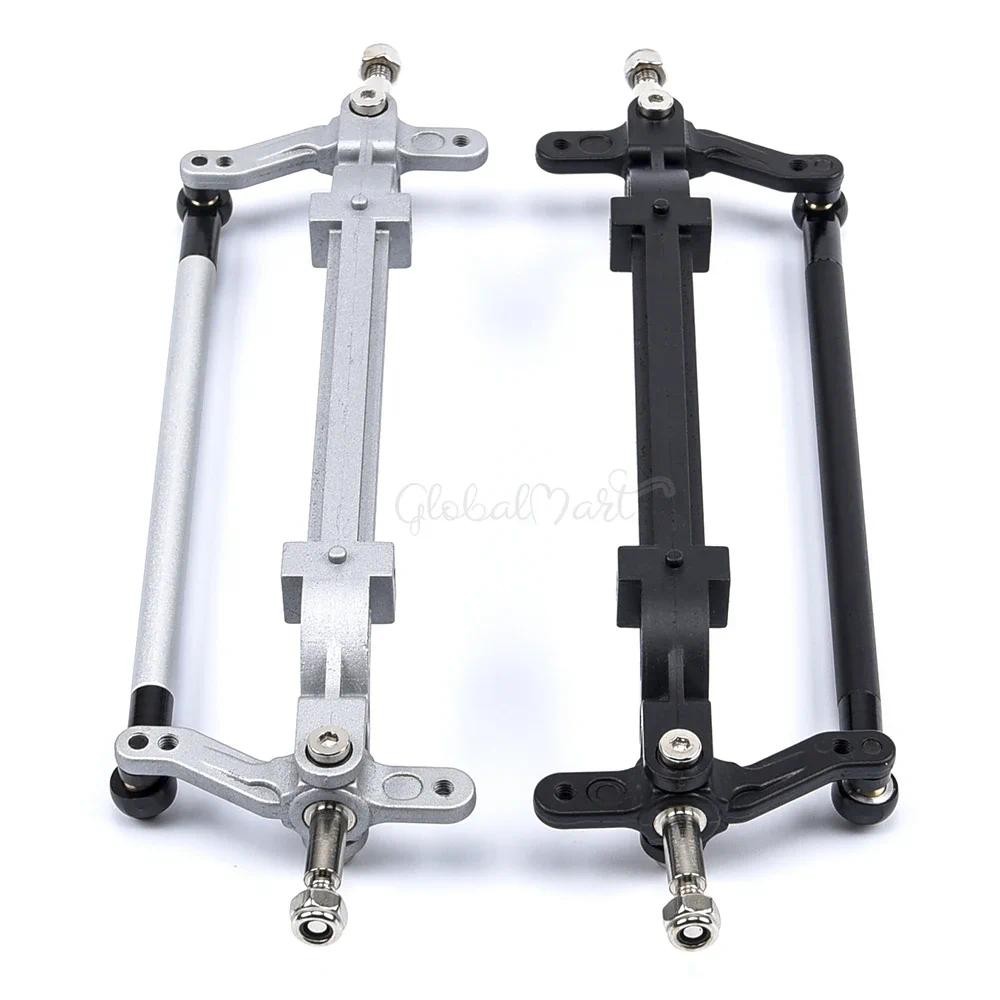 1PCS Metal Front Axle with Steering Link for 1/14 Tamiya Tractor Truck RC Car Parts