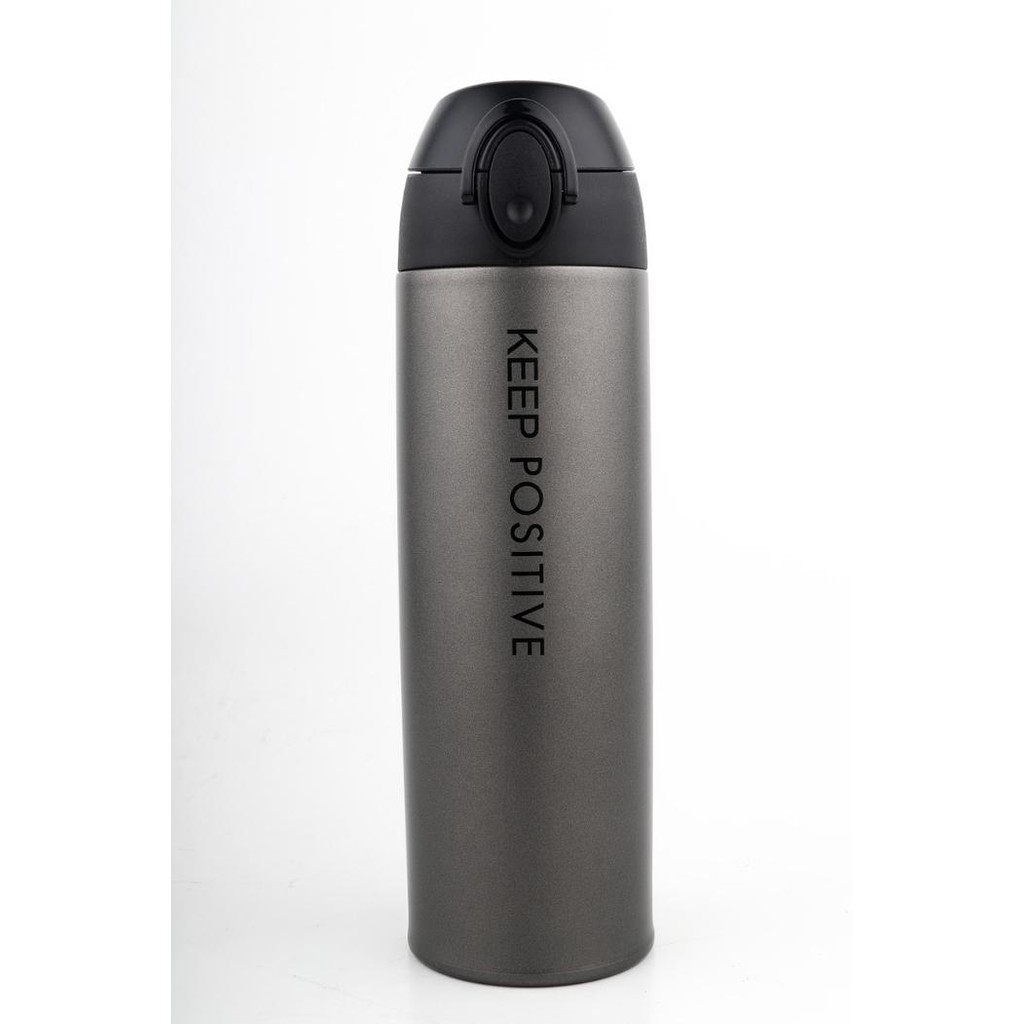 Brighton Vacum Flask Tumbler [Termos Air] 500ml Silver Grey GMG8901 - Grey