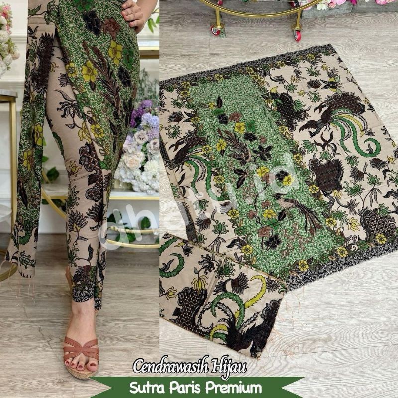 KAMEN SUTRA PARIS SET SELENDANG MOTIF BATIK CENDRAWASIH