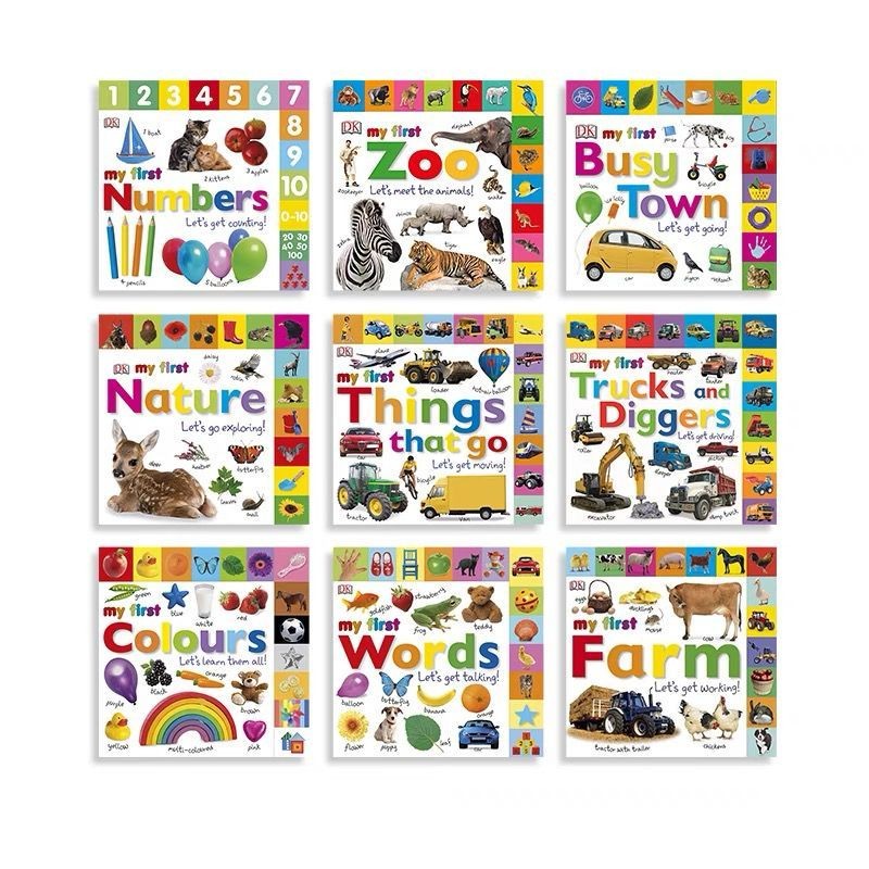 DK Books My first book - Board book - First words book