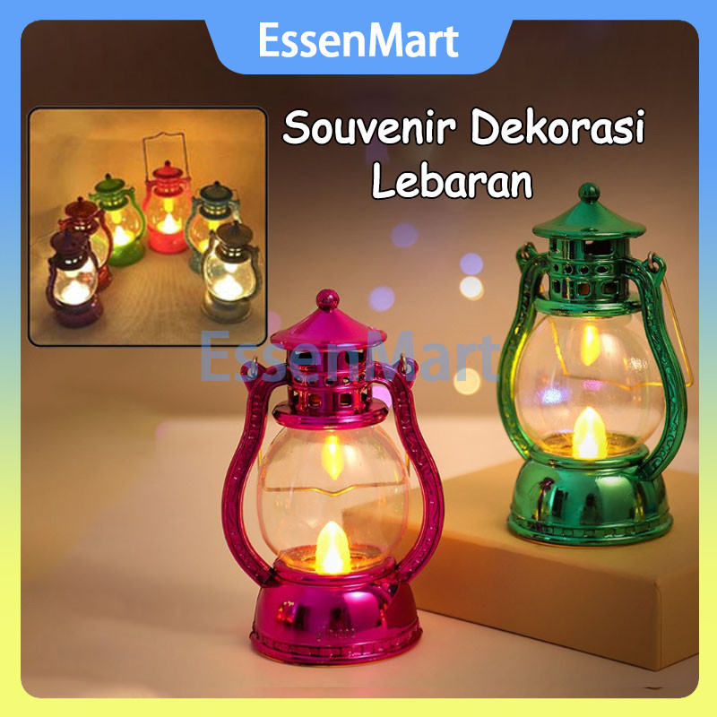 Lampu Lentera Ramadhan Dekorasi Minimalis Lampu LED / Lentera Mini Souvenir