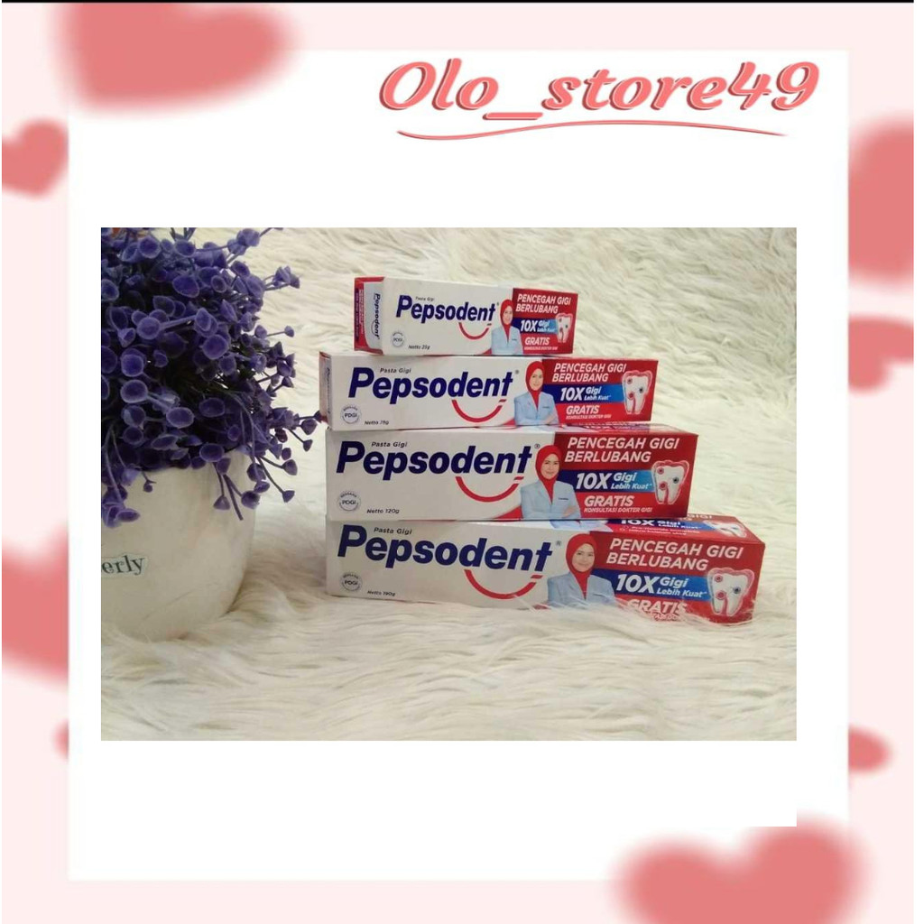 OLO49 PASTA GIGI PEPSODENT 75 GRAM 120 GRAM ORIGINAL / ODOL PEPSODENT PENCEGAH GIGI BERLUBANG SG