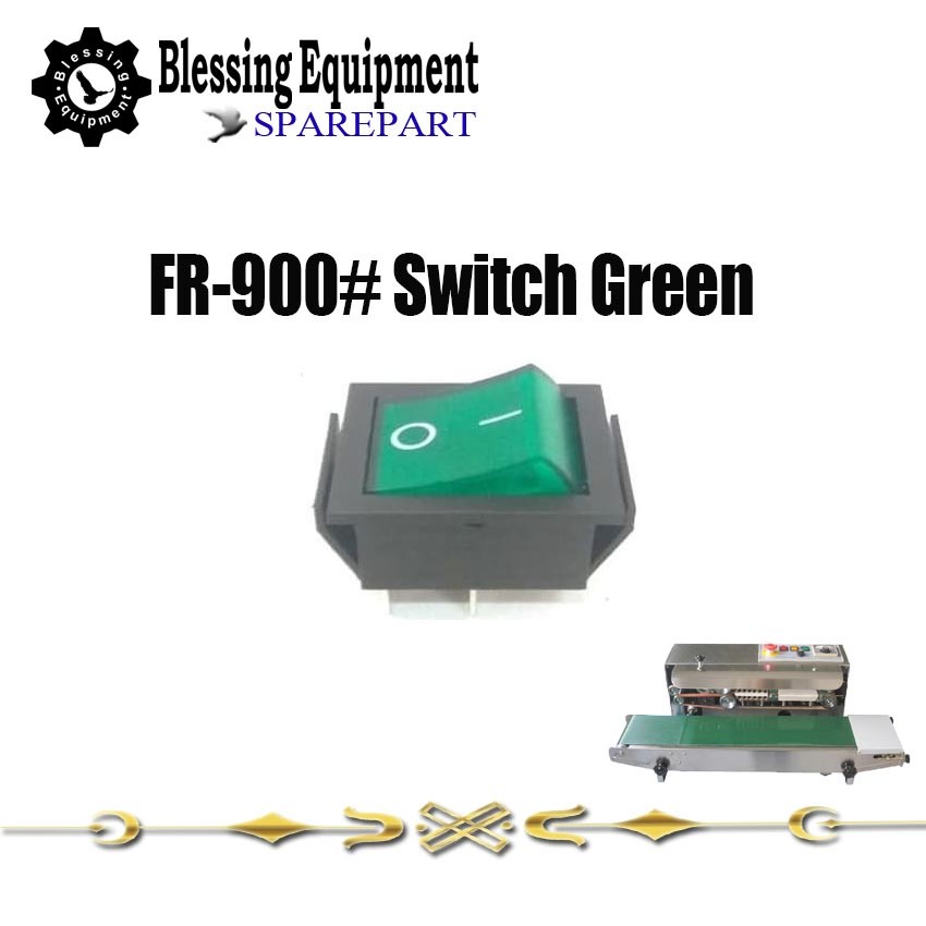 FR-900 Sparepart Switch Green Continuous Band Sealer Powerpack