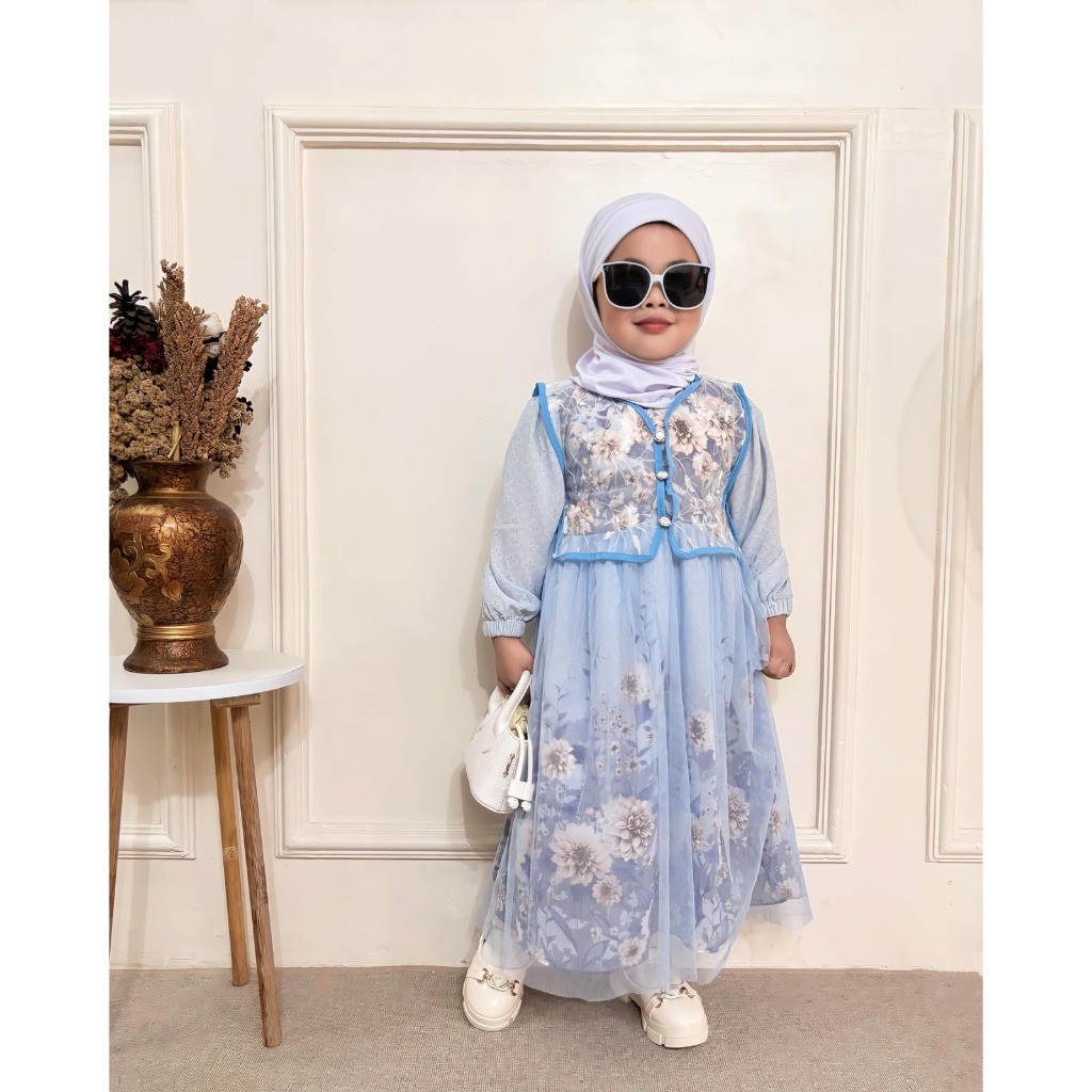 D4 DRESS GAMIS ANAK PEREMPUAN SELINA G009